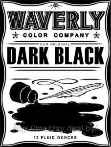 Краска для татуировки Waverly «Dark Black»