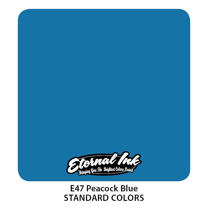 Eternal Ink – Peacock Blue