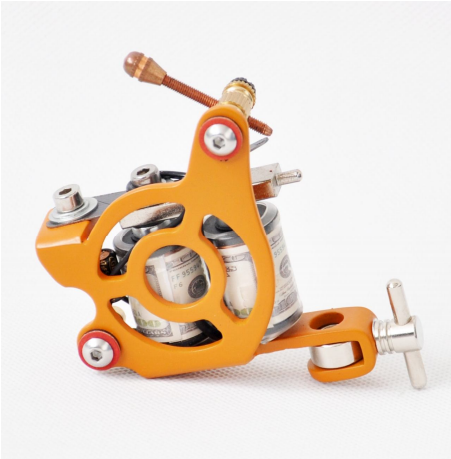 Машинка для татуировки MZZ-56 Yellow