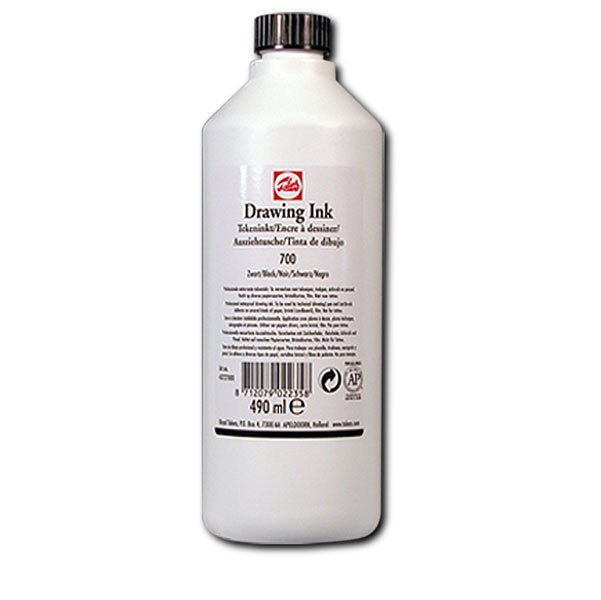 TalensDrawingInk.jpg Краска для татуировки Talens Drawing Ink -Черная